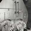 Craigmillar Brewery, boiler house, interior
Detail of boiler front