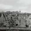 Edinburgh, Damside, Well Court Hall.
General view of South front.