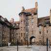 Edinburgh, Damside, Well Court Hall.
View from South, taken from courtyard.