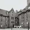 View of Well Court from north east, taken from courtyard