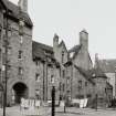 View of Well Court from south east, taken from courtyard