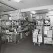 Interior. View of ground floor main warehouse from North