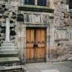 Detail of war memorial doorway