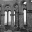 Loch Awe, St Conan's Church, interior.
View of apse under construction.