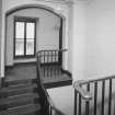 Second floor, West staircase