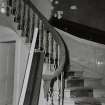 Edinburgh, 22 York Road, Grange House, interior.
Detail of staircase dado.
