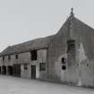 Athelstaneford Mains.
View of N side of steading from NW.