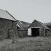 View of barn at E side of steading from SE.