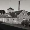 View of boiler house and workshop.