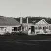 View of buildings, former barracks.