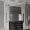 Interior.
Detail of mirror and plasterwork in drawing room.