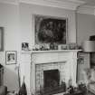 Interior.
View of fireplace in first floor drawing room.