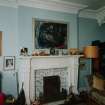 Interior.
View of fireplace in first floor drawing room.
