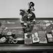 Interior.
View of Sir Robert Matthew's medal display case.