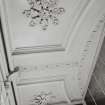 Interior.
Detail of ceiling plasterwork.