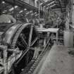 Interior.
View of ropery from WSW of take-off (capstan) end of dual-purpose closing/stranding machine (D15).