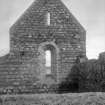 Iona, Iona Nunnery.
View of West gable.