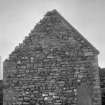 Iona, St Oran's Chapel.
View of East gable.