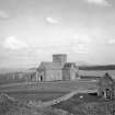 Iona, Iona Abbey.
General view from West.