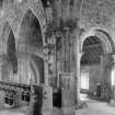 Iona, Iona Abbey, interior.
View of South-East pier of crossing.