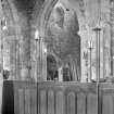 Iona, Iona Abbey, interior.
View of crossing looking into North transept.