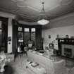 Glasgow, 41 Kingsborough Gardens, interior.
General view of first floor sitting-room from North-West.