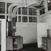 Interior view of Glasgow Herald Building, showing pneumatic tube system.