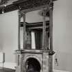 Glasgow, 3 Park Terrace, interior
View of fireplace in first floor South room.