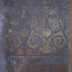 Glasgow, 3 Park Terrace, interior
Detail of stencilled decoration in first floor South room.