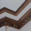 Glasgow, 3 Park Terrace, interior
Detail of decorative cornice in first floor South room.