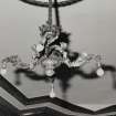 Glasgow, 3 Park Terrace, interior
Detail of chandelier in first floor South room.