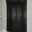 Glasgow, 3 Park Terrace, interior
Detail of doorway in first floor South room.