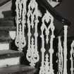 Glasgow, 3 Park Terrace, interior
Detail of hall staircase and balustrade.
