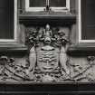 Glasgow, 84-86 Craigie Street, Craigie Street Police Station.
General view of Municipal Coat of Arms on East facade.