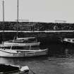 View of breakwater from SE.