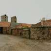 View from SSW of buildings comprising E half of farm