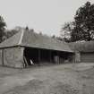 View of cart shed