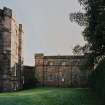 View of main house and W wing from NW