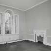 Interior. Ground floor View of morning room or principal bedroom from W showing venetian window