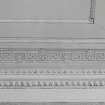 Interior.
Detail of drawing room ceiling cornice.