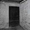 Interior. 
Ground floor detail of early 17th century moulded doorcase to the Southeast stair.