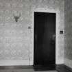 Interior.
Detail of door in dining room.