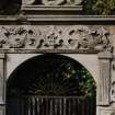 Detail of walled garden gateway