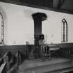 Interior.
View of pulpit.