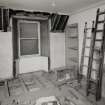Interior.
View from SE of first floor NW room.