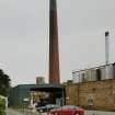 View of Loading Bay and Chimney from NW.