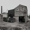 View of Sludge Press House from SW.