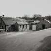 View of Paint Shop and Store from NW.