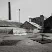 View of Garden, Swimming Pool and chimneys from NW.