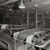 Newtongrange, Lady Victoria Colliery. 
Interior. Detail of coal conveyors at pithead.